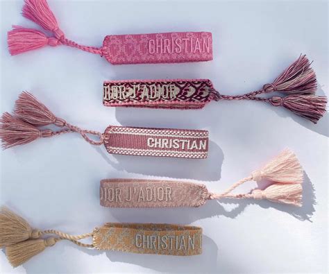 pulsera tejida dior|pulseras cristianas para mujer.